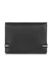 Men's leather wallet with elastic band PORMS-0516-99(W24)-03