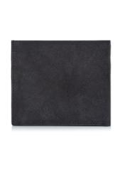 Men's black classic wallet without clasp PORMS-0206-69(Z24)-03