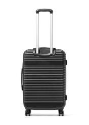 Set of wheeled suitcases (19"/24"/28") WALAB-0040-99(W26) – rear view of the product on a white background.