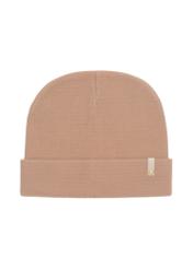 Classic beige women's cap CZADT-0088-82(Z23)-02