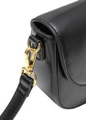 Black classic women's handbag TOREC-0879B-99(Z25), close-up of the product detail on a white background.