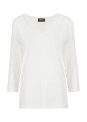 White women's blouse BLUDT-0156-11(W24)-04