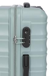 Set of 19'/24'/28' wheeled suitcases WALAB-0081-8F(W26), view of the product lock on a white background.