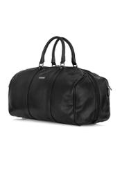 Black leather men's travel bag TB-250-99(KS)-06