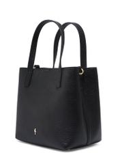 Small leather women's handbag TORES-1359-9I(Z26). Side view diagonally on a white background.