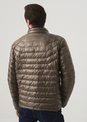 Men's quilted jacket with stand-up collar KURMT-0260-82(W23)-06