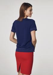 Red pencil skirt SPCDT-0031-42(W21)-06