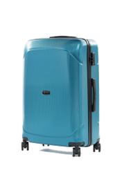 Large suitcase on wheels WALPC-0014-7B-28(W26), diagonal product view on a white background.