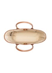 Large women's straw handbag TOREC-1229-1E(W26), product view from above, on a white background.