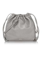 Bag silver leather bag TORES-0905-92(W23)-01