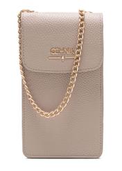 Beige women's pouch TOREC-1112-80(Z25), front product view on white background.