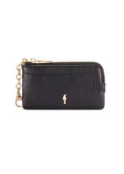 Small women's leather wallet PORES-0979R-9I(W26), product view from the front on a white background.