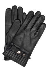 Men's adjustable leather gloves REKMS-0024-99(Z24)