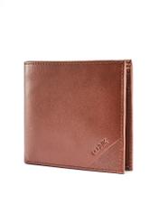 Brown leather men's wallet PORMS-0636-88(W25)