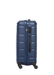 Medium suitcase on wheels WALAB-0077-7D-24(W26), side view of the product on a white background.