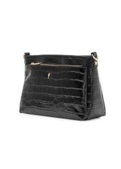 Women's leather messenger bag TORES-0940E-99(Z25), diagonal product view on white background.