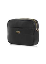 Black leather handbag TORES-1079D-99(W25)-02