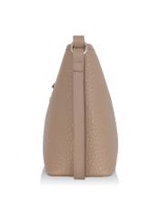 Beige imitation leather handbag for women TOREC-0883-81(W24)-03