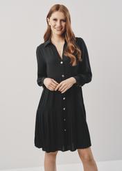 Black shirt dress SUKDT-0176-99(Z23)-01