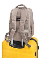 Dark beige airplane backpack PLCMN-0014A-80(Z25)