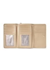 Large beige leather women's wallet PORES-0801R-1B(W26)