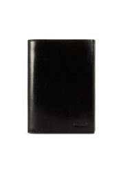 Large men's leather wallet PORMS-0677-99(W26), front product view on white background.