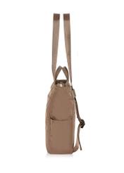 Beige bag - backpack TOREN-0273A-81(W25)-04