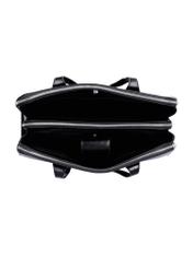 Large black handbag TOREC-1323-99(Z26), product view from above on a white background.