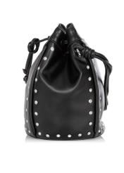 Black women's bag with rhinestones TOREC-0801-99(W23)-03