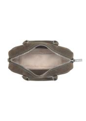 Women's khaki shoulder bag TORES-1193-55 (Z25), product view inside on white background.