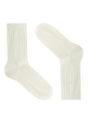 Set of women's ribbed socks ZESDT-0034-15(Z25) - top view of the packaged product on a white background.