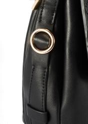 Elegant shoulder bag TOREC-0860A-98(Z25), close-up of product detail, view on white background.