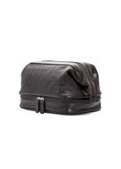 Men's glossy cosmetic bag TORMS-0479-89(Z25), diagonal product view on white background.