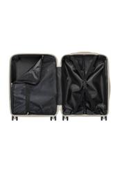 Small suitcase on wheels WALPP-0022-0C-19(W26), product view from the inside on a white background.