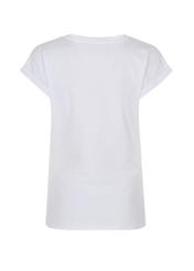 Women's white T-shirt with oriole TSHDT-0097-11(W22)-03