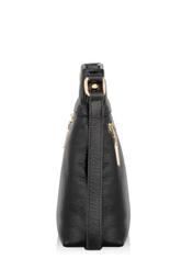 Black leather handbag for women TORES-0820A-99(Z23)-03