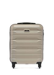 Small suitcase on wheels WALAB-0067-0X-19(W26), front view of the product on a white background.