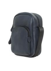 Navy blue leather men's bag TORMS-0017D-69(W25)-02