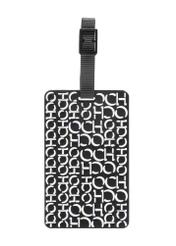 Luggage tag AW-012-0006-98(W25), product view from the front on white background.