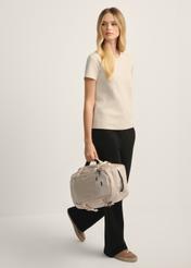 Beige airplane backpack PLCMN-0017-16(Z25)