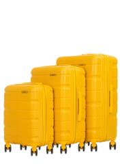 Set of suitcases on wheels 19'/24'/28' WALPC-0013-21(W24)-01