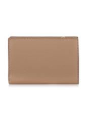 Beige leather women's wallet PORES-0834-81(W23)-03