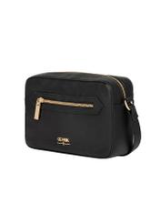 Small black women's messenger bag TORES-1427-9I(Z26), diagonal product view on a white background.