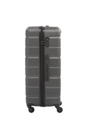 Large suitcase on wheels WALAB-0067-9B-28(W26), side view of the product on a white background.