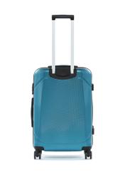Set of 19'/24'/28' trolley suitcases WALPC-0014-7B(W26), back view of the product on a white background.