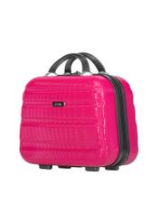 Cosmetic bag WALPC-0012-5E-14(W26), diagonal product view on white background.