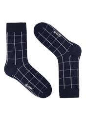 Set of long men's socks ZESMT-0066-00(Z26), front product view on white background.