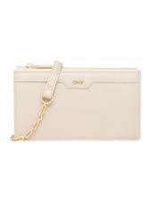 Cream phone case bag TOREC-1349-0B(Z26) - front product view, on white background.