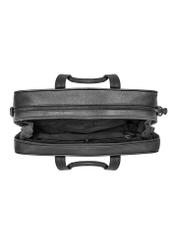 Black leather men's bag TORMS-0448-99(W25)-05