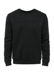 Black men's sweatshirt without hood BLZMT-0066-99(Z24)-01